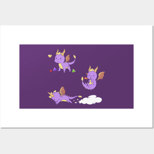 Spyro trio Posters and Art